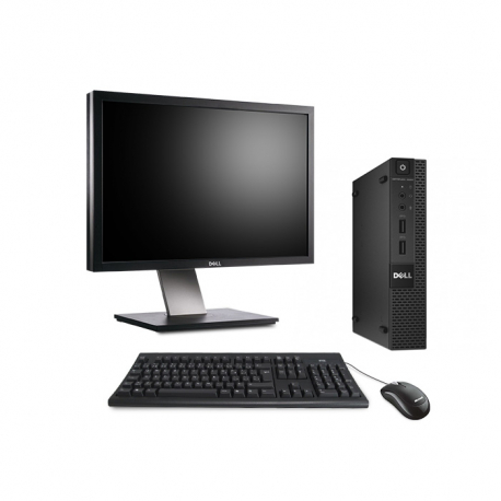 Dell OptiPlex 3020 Micro - 8Go - 1 To HDD + Écran 24"