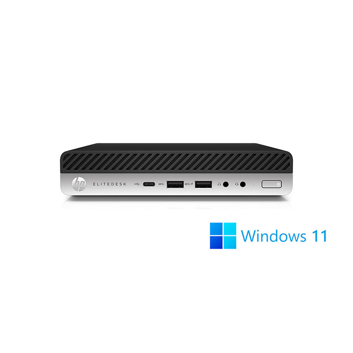 HP EliteDesk 800 G4 DM - PC de bureau reconditionné - 16Go - 512Go SSD - W11