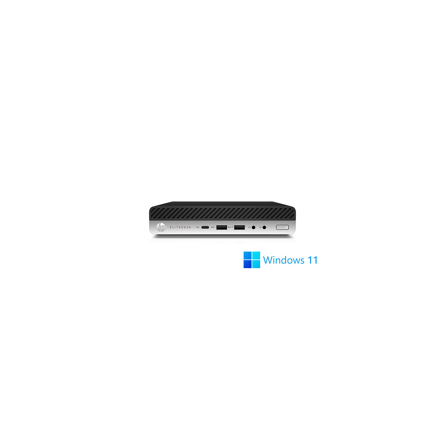 HP EliteDesk 800 G4 DM - PC de bureau reconditionné - 16Go - 512Go SSD - W11