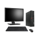 Pack PC bureau reconditionné + Écran 22" - Lenovo ThinkCentre M710S SFF - 16Go - 256 Go SSD