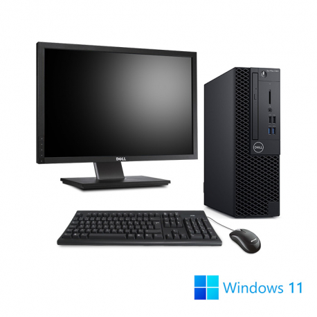 Pack Dell OptiPlex 3060 SFF - 16Go - 512Go SSD - W11 + 22"