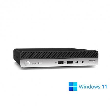 HP ProDesk 400 G4 DM - 8Go - SSD 256Go - W11