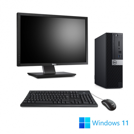 Pack Dell OptiPlex 5060 SFF - 8Go - 256Go SSD - W11 + Écran 22"