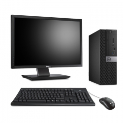 Pack Dell OptiPlex 7050 SFF - 16Go - 1 To HDD + 22"