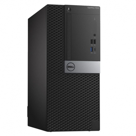 PC bureau reconditionné - Dell OptiPlex 7050 Tour - I5-7500 - 16Go - 256Go SSD - W10