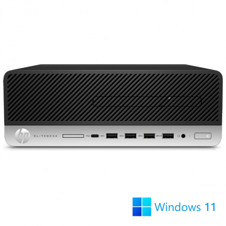 HP EliteDesk 705 G5 SFF - Ryzen 3 Pro 3200G - 16Go - 256Go SSD - W11