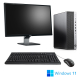 HP EliteDesk 800 G4 SFF - Pack PC de bureau reconditionné avec écran 23" - 16Go - 512Go SSD - W11