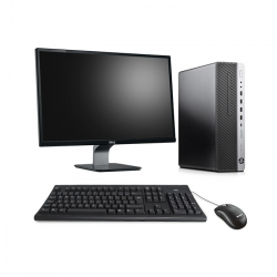 HP EliteDesk 800 G3 SFF - 16Go - 512Go SSD - Ecran 23"