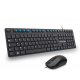Pack clavier / souris optique filaire - Advance WORKMATE PLUS - AZERTY