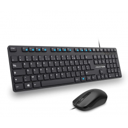 Pack clavier / souris optique filaire - Advance WORKMATE PLUS - AZERTY