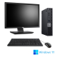Pack PC bureau reconditionné - Dell OptiPlex 5070 Micro - 8Go - 512Go SSD - W11 + 22"