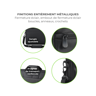 Sacoche 17 pouces pour ordinateur portable 