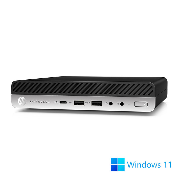 HP EliteDesk 800 G5 DM reconditionné - 16Go - 256Go SSD - W11